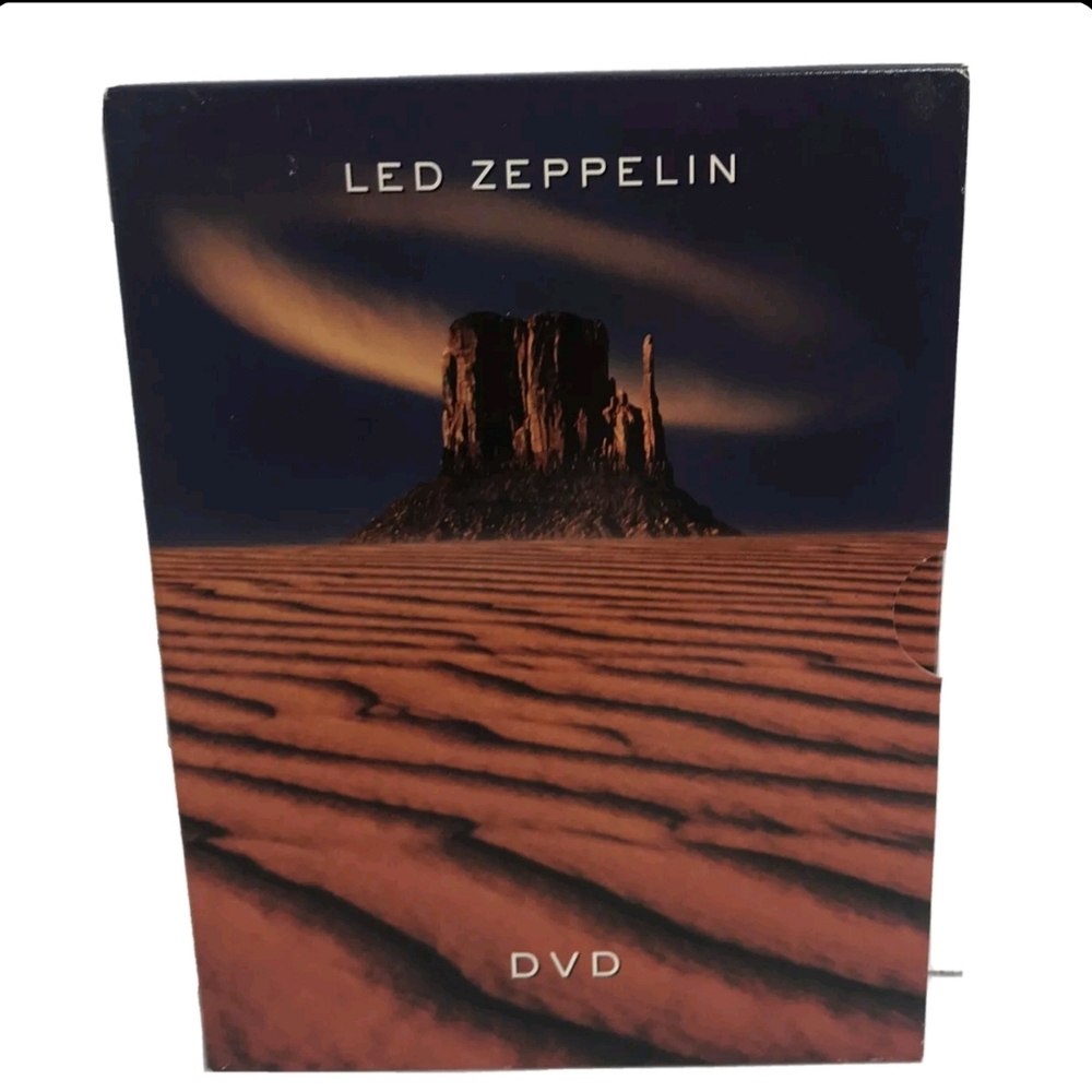 Led Zeppelin DVD 2 Disc Boxed Set 2003 Atlantic Page Plant Jones R2 970198